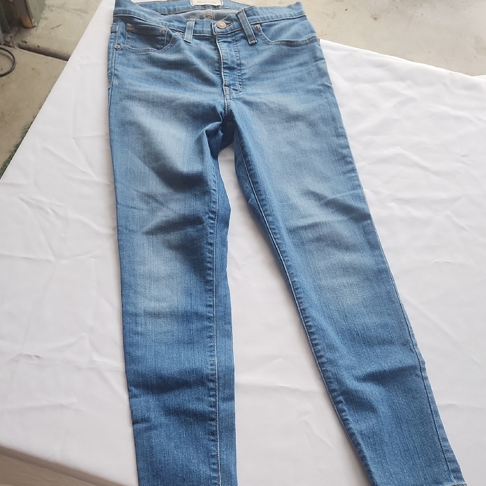 Madewell Light Blue Skinny Jeans